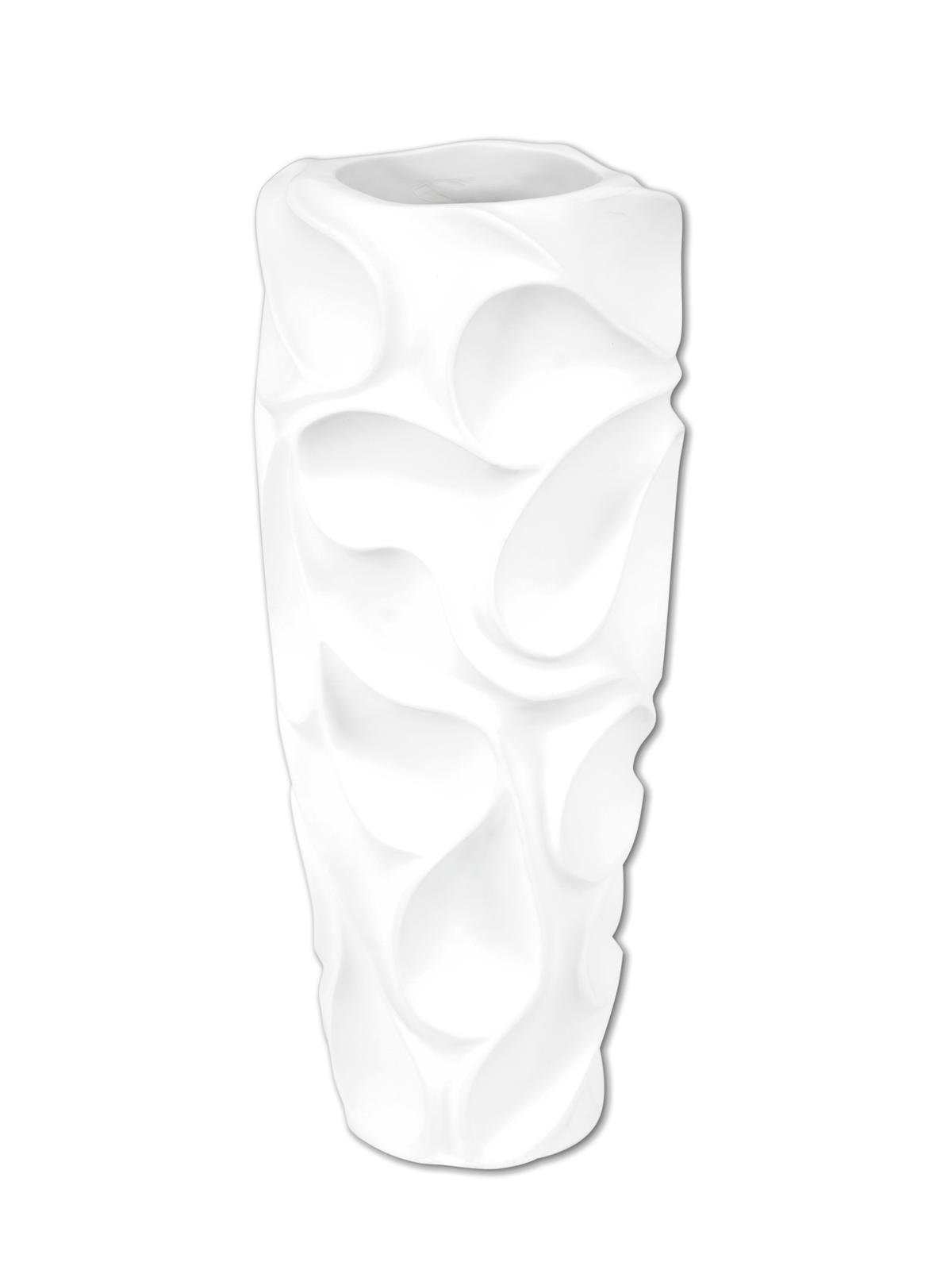 Designový květináč BUBBLE-90, bílý