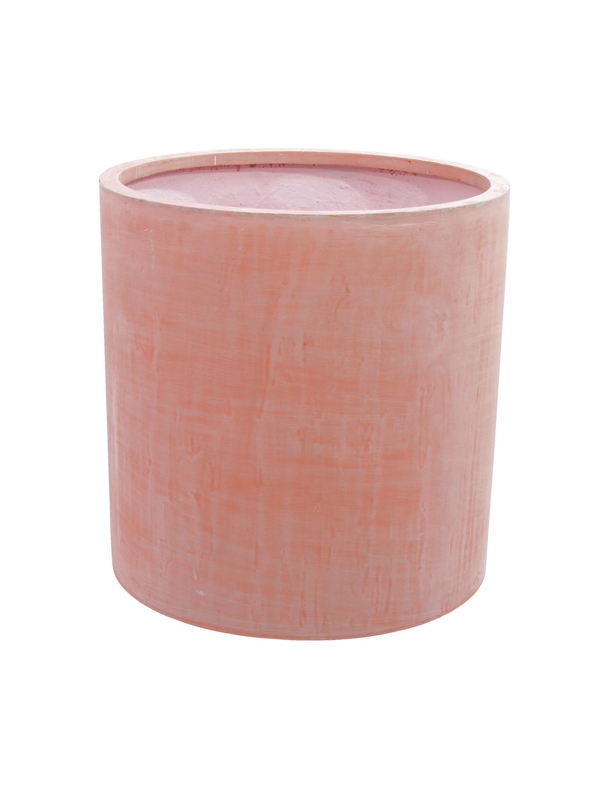 Venkovní květináč - válcový terakota, 50 cm